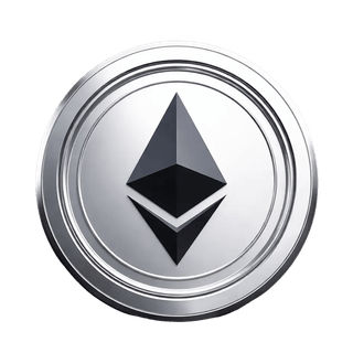 Elemento grafico animato della criptovaluta Ethereum ETH